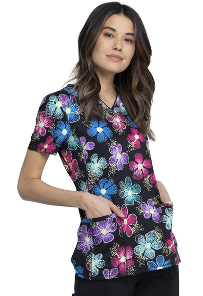 Tuniek Infinity CK634 Digital Daisy - Zorgkleding.be